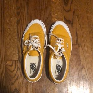 Yellow Vans Size 9